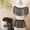 Polyester Tassel Lace Trim SRIB-WH0011-251B-01-5