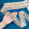 10 Yards Polyester Ribbons OCOR-WH0092-32-3