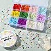 DIY Candy Color Seed Beads Bracelet Making Kit SEED-YW0001-79-4