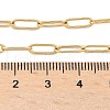 304 Stainless Steel Paperclip Chain Necklace NJEW-M183-04G-2
