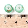 Opaque Spray Painted Glass Beads X1-GLAA-G118-01I-3