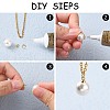 304 Stainless Steel Cup Pearl Peg Bails Pin Pendants STAS-F227-48A-G-2