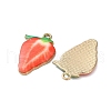 Alloy Enamel Pendants FIND-O003-09D-G-2