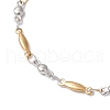 304 Stainless Steel Link Bracelets for Women BJEW-JB11764-01-4