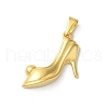 PVD Vacuum Plating 304 Stainless Steel Pendants STAS-B069-16G-1