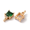 Brass Charms KK-C062-012G-2