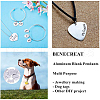 Aluminum Blank Pendants ALUM-BC0001-08P-7