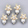 ABS Plastic Imitation Pearl Pendants KK-N233-073-NF-2