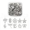 100Pcs 10 Style 304 Stainless Steel Pendants STAS-LS0001-39-2