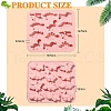 Cartoon Dinosaur Food Grade Silicone Molds DIY-CJC0006-02-2