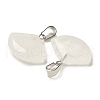 Natural Quartz Crystal Pendants G-Z067-05P-03-3