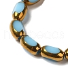 Electroplate Glass Beads Strands EGLA-P061-02A-10-3