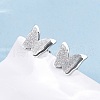 Tarnish Resistant 304 Stainless Steel Stud Earrings EJEW-H367-19P-2