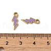 304 Stainless Steel Enamel Charms STAS-L022-332G-3