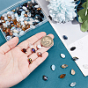   3Bags 3 Colors  Transparent Glass Beads  Segmented Multi-Color Beads GLAA-PH0003-36B-3