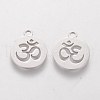 Non-Tarnish 304 Stainless Steel Charms STAS-Q201-T054-2