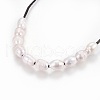 Adjustable Natural Pearl Beaded Necklaces NJEW-JN02305-01-2