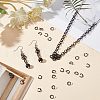 Unicraftale 200Pcs 304 Stainless Steel Open Jump Rings STAS-UN0058-44C-5