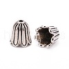Tibetan Style Alloy Caps X-TIBEB-00864-AS-NR-3