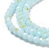 Opaque Glass Beads Strands EGLA-A035-P4mm-L10-3