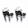 Eco-Friendly Zinc Alloy Pendants FIND-N048-45A-NR-1
