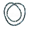 Electroplated Synthetic Non-magnetic Hematite Beads Strands G-A234-G03-01H-2