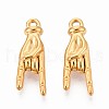 304 Stainless Steel Pendants STAS-T065-21A-G-1