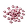 Opaque Resin European Beads RESI-C055-01H-1