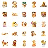 50Pcs Cartoon Dog Paper Stickers STIC-C012-18-4