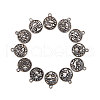 Tibetan Style Alloy Charms TIBE-CJ0001-05-5