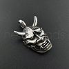 Retro Hip-hop Style Ghost Face Pendant Necklaces for Men's Fashion CE6192-2