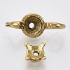 Tibetan Style Alloy Bead Frames TIBEB-N005-08AG-RS-1