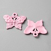 Baking Painted Alloy Pendants FIND-TAC0011-82D-1