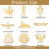 Nickel Decoration Stickers DIY-WH0450-135-2