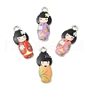 Alloy Enamel Pendants X-FIND-C037-17P-1