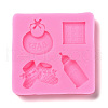 DIY Baby Theme Patterns  Food Grade Silicone Fondant Molds DIY-F072-22-1