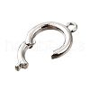 Brass Fold Over Clasps KK-D356-09P-2