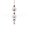 Crystal Glass Sun Catcher Pendant PW-WG9BDCB-05-1