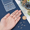 20Pcs 201 Stainless Steel Screw Eye Pin Peg Bails STAS-LP0001-21-3