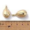 Brass Micro Pave Cubic Zirconia Pendants KK-D094-01G-3