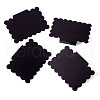 Erasable PVC Food Label Display Chalkboard Clip AJEW-TAC0034-06-3