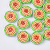 Glass Seed Beads Cabochons FIND-S321-03G-1