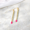Fashionable Casual Simple Stick Stud Earrings XQ7587-1