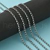 Tarnish Resistant 304 Stainless Steel Rolo Chains STAS-M032-42P-3.8mm-5
