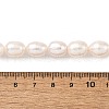 Natural Cultured Freshwater Pearl Beads Strands PEAR-I007-01E-06A-5