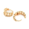 Brass Hoop Earrings EJEW-G363-13KCG-2