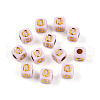 Plating Acrylic Beads OACR-N140-01H-Q-1