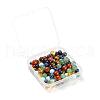 100 Pcs 7 Colors Chakra Yoga Healing Stone Kits G-LS0001-04-7