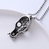 Vintage Stainless Steel Animal Skull Pendant Necklaces for Men IY7665-3