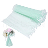 4M Polyester Pleated Lace Trim OCOR-WH0088-24A-1